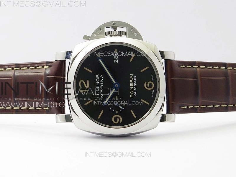 Pre Order PAM1116 SS VSF 1:1 Best Edition Green Dial on Brown Leather Strap P.9010 Super Clone